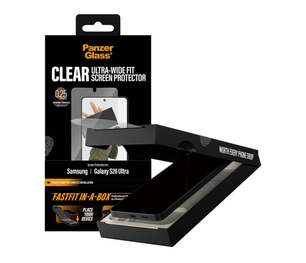 PanzerGlass Ultra-Wide Fit FastFit do Samsung Galaxy S26 Ultra - 1538981 - zdjęcie